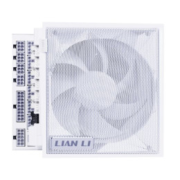 Блок питания Lian Li 1200W, EG1200G, Full Modular, ATX, 80+ GOLD, КПД 91.2%, Fan 120mm, Белый, G9P.EG1200G.WH00.EU