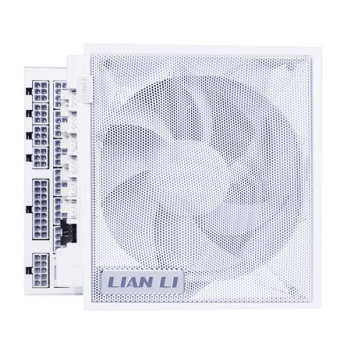 Блок питания Lian Li 1200W, EG1200G, Full Modular, ATX, 80+ GOLD, КПД 91.2%, Fan 120mm, Белый, G9P.EG1200G.WH00.EU