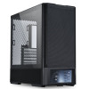 Корпус Lian Li Lancool 207 Digital Black ATX/m-ATX/m-ITX Вентиляторы: 2х140-мм ARGB; 2х140 PWM, Цифровой дисплей на переднем панели, 2xUSB3.0, 1xType-C, Наушники, Микрофон, G99.LAN207DX.00 Black