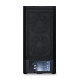 Корпус Lian Li Lancool 207 Digital Black ATX/m-ATX/m-ITX Вентиляторы: 2х140-мм ARGB; 2х140 PWM, Цифровой дисплей на переднем панели, 2xUSB3.0, 1xType-C, Наушники, Микрофон, G99.LAN207DX.00 Black