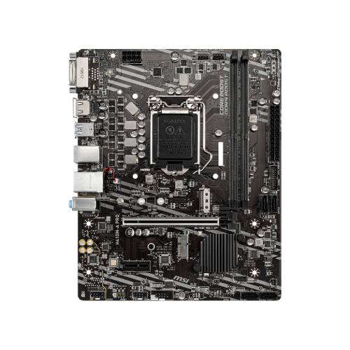 Материнская плата MSI H410M-A PRO LGA1200 iH410 2xDDR4 4xSATA3 2xM.2 DVI HDMI mATX