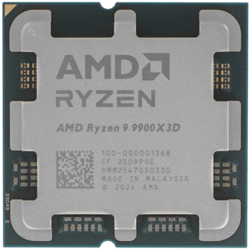 Процессор AMD Ryzen 9 9900X3D 4,4Гц (5,5ГГц Turbo) 12C/24T 128MB L3 120W AM5 OEM 100-000001368