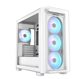 Корпус ASUS A23 PLUS TG ARGB WHITE mATX/mITX A23 PLUS TG/ARGB FANS/WHT//