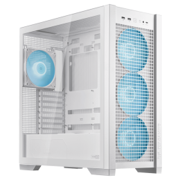Корпус ASUS TUF GAMING GT302 TG ARGB WHITE EATX/ATX/mATX/mITX 90DC00I3-B19000