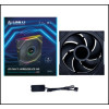 Вентилятор для корпуса Lian Li UNI FAN TL140 LCD Wireless 140mm RGB Black G99.14TLLCD1W1B.00