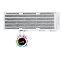 Кастомное Водяное охлаждение для CPU Lian Li Hydroshift lI LCD-C 360N FAN LESS White Обеспечивает полную гибкость при самостоятельном монтаже, предоставляя пользователям свободу выбора и установки предпочитаемых ими вентиляторов. Примечание: для работы тр
