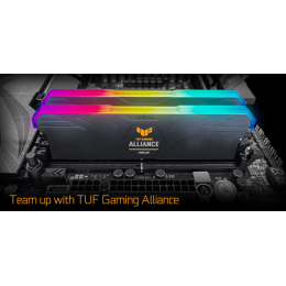 Оперативная память 32GB Kit (2x16GB) GEIL GEMINI RGB TUF Gaming 5200Mhz DDR5 UDIMM PC5-41600  34-38-38-78 1,25V Support XMP/INTEL Black GMST532GB5200C34ADC