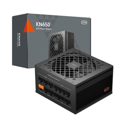 Блок питания PCCooler 650W, KN650, Full Modular, 80PLUS GOLD, КПД ≥90%, Fan 120mm, Черный, P3-KN650-G1F