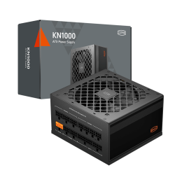Блок питания PCCooler 1000W, KN1000, Full Modular, 80PLUS GOLD, КПД ≥90%, Fan 120mm, Черный, P3-KN1000-G1F
