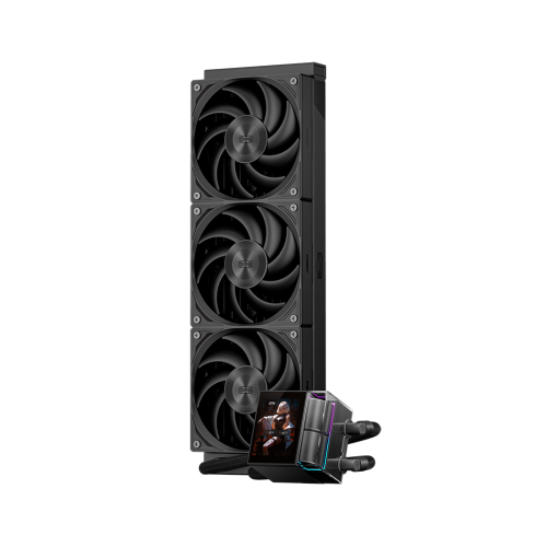 Водяное охлаждение для CPU PCCooler DS360 Display BK TDP 310W 115X/1200/1700/1851/AM4/AM5 Черный