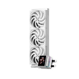 Водяное охлаждение для CPU PCCooler DS360 Display WH TDP 310W 115X/1200/1700/1851/AM4/AM5 Белый