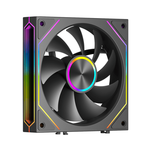 Вентилятор для корпуса PCCooler F3 X120 ARGB BK 1x(120x120x25mm) 800-1800 RPM 54CFM Black (вентилятор с беспроводным подключением)