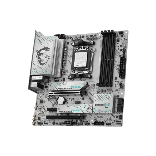 Материнская плата MSI B850M GAMING PLUS WIFI AM5 4xDDR5 4xSATA3 RAID 3xM.2 HDMI DP 2xType-C(DP) mATX