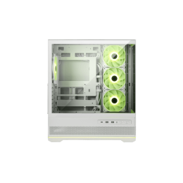 Компьютерный корпус MSI MAG PANO 110R PZ WHITE ATX/mATX/mITX, Back connect:ATX/mATX Type-C White