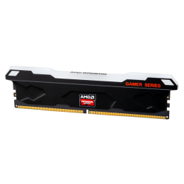 Оперативная память 16GB DDR5 6000MHz AMD Radeon R7 Series HeatShieldRGB UDIMM 36-48-48-86 1.35V  с радиатором и RGB подсветкой R7516G6000U1S-RGB