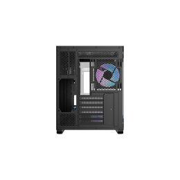 Корпус Ocypus Iota C70 BK ARGB ATX/mATX/mITX 2xUSB, Type-C, Предустановлены 6 вентиляторов с ARGB подсветкой, Черный, Iota-C70-BKD600XX-GL