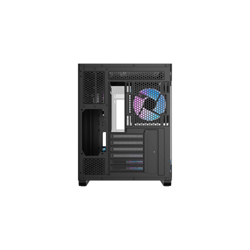 Корпус Ocypus Iota C70 BK ARGB ATX/mATX/mITX 2xUSB, Type-C, Предустановлены 6 вентиляторов с ARGB подсветкой, Черный, Iota-C70-BKD600XX-GL