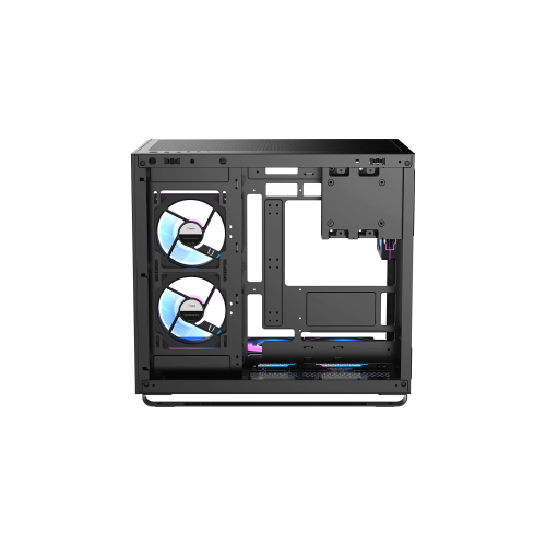 Корпус Ocypus Iota C70 BK ARGB ATX/mATX/mITX 2xUSB, Type-C, Предустановлены 6 вентиляторов с ARGB подсветкой, Черный, Iota-C70-BKD600XX-GL
