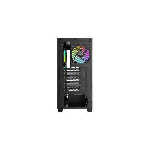 Корпус Ocypus Gamma C72 BK ARGB ATX/mATX/ITX 3xUSB, предустановленно 4х120мм вентилятора ARGB PWM, Черный, Gamma-C72-BKD400XX-GL