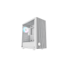 Корпус Ocypus Gamma C70 WH ARGB ATX/mATX/ITX 2xUSB Белый, Предустановленно 4x120мм ARGB Fans, Gamma-C70-WHG400XX-GL
