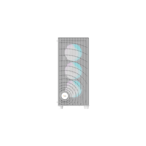 Корпус Ocypus Gamma C70 WH ARGB ATX/mATX/ITX 2xUSB Белый, Предустановленно 4x120мм ARGB Fans, Gamma-C70-WHG400XX-GL