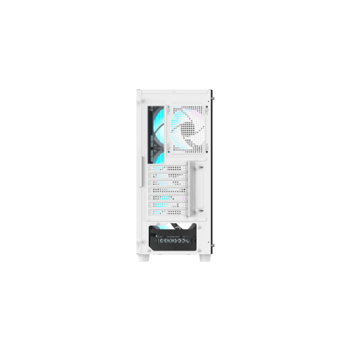 Корпус Ocypus Gamma C70 WH ARGB ATX/mATX/ITX 2xUSB Белый, Предустановленно 4x120мм ARGB Fans, Gamma-C70-WHG400XX-GL