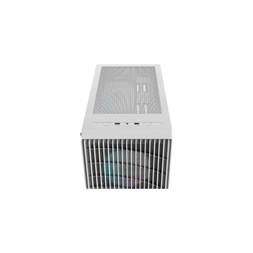 Корпус Ocypus Gamma C70 WH ARGB ATX/mATX/ITX 2xUSB Белый, Предустановленно 4x120мм ARGB Fans, Gamma-C70-WHG400XX-GL