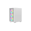 Корпус Ocypus Gamma C60 WH ARGB ATX/mATX/ITX 3xUSB Белый, Предустановленно 4x120мм ARGB Fans, Gamma-C60-WHG400XX-GL
