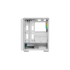 Корпус Ocypus Gamma C60 WH ARGB ATX/mATX/ITX 3xUSB Белый, Предустановленно 4x120мм ARGB Fans, Gamma-C60-WHG400XX-GL