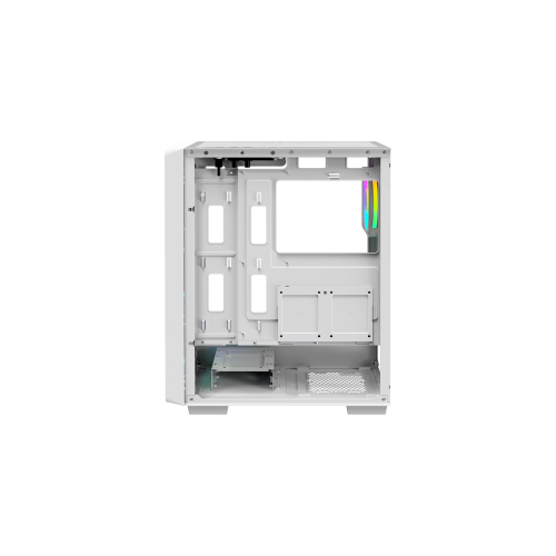 Корпус Ocypus Gamma C60 WH ARGB ATX/mATX/ITX 3xUSB Белый, Предустановленно 4x120мм ARGB Fans, Gamma-C60-WHG400XX-GL