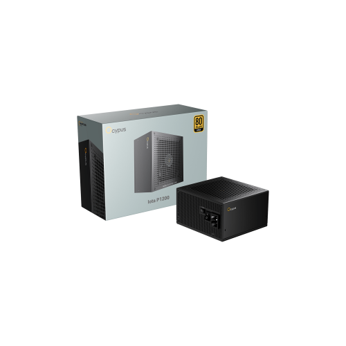 Блок питания Ocypus 1200W, Iota P1200, Full Modular, ATX, 80+ GOLD, КПД 91%, Fan 120mm, Японские конденсаторы, Черный, Iota-P1200-G1FFBK024X-EU