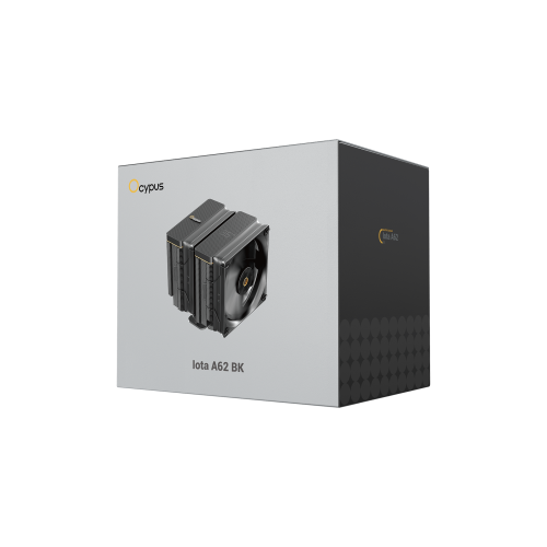 Вентилятор для процессора Ocypus Iota A62 BK TDP 260W 4-pin 1851/1700/1200/AM5/AM4 Черный Iota-A62-BK2NNWD00X-GL