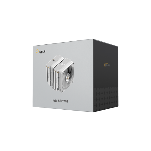 Вентилятор для процессора Ocypus Iota A62 WH TDP 260W 4-pin 1851/1700/1200/AM5/AM4 Белый Iota-A62-WH2NNWD00X-GL