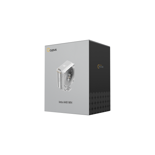 Вентилятор для процессора Ocypus Iota A40 WH TDP 220W 4-pin 1851/1700/1200/115X/AM5/AM4 Белый