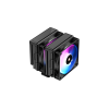 Вентилятор для процессора Ocypus Delta A62 BK ARGB TDP 260W 4-pin 1851/1700/1200/115X/AM5/AM4 Черный