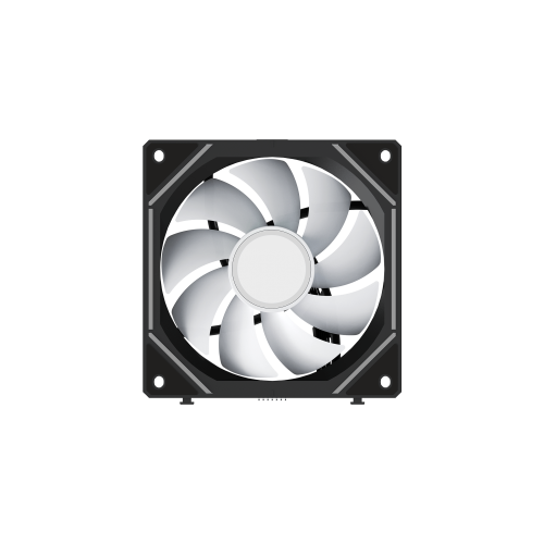Вентилятор для корпуса Ocypus Gamma F12 UNI BK ARGB 3-IN-1 3x(123x120x25mm) 800-1800RPM 53CFM Черный