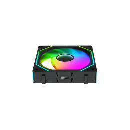 Вентилятор для корпуса Ocypus Gamma F12 UNI BK ARGB REVERSE BLADE 3-IN-1 800-1800RPM Черный