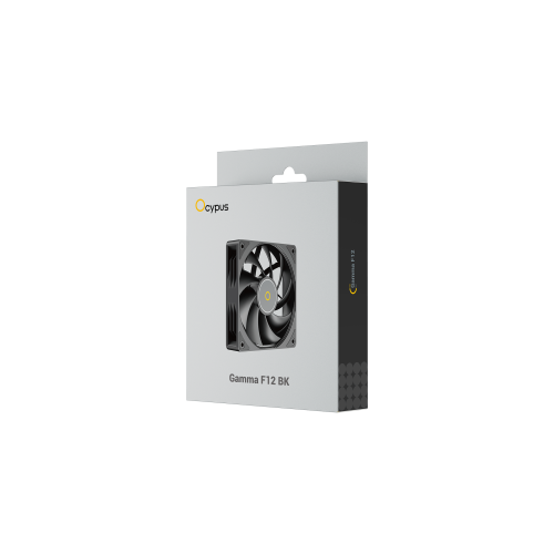 Вентилятор для корпуса Ocypus Gamma F12 BK 1x(120x120x25mm) 1300RPM 44.5CFM Черный