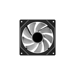 Вентилятор для корпуса Ocypus Gamma F12 BK ARGB REVERSE BLADE 120x120x25mm 800-1600RPM Черный