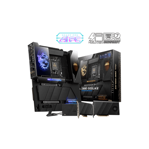 Материнская плата MSI MEG Z890 GODLIKE LGA1851 4xDDR5 4xSATA 8xM.2 2xThunderbolt4 8xUSB-A 6xType-C E-ATX