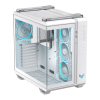 Корпус ASUS TUF Gaming GT502 HORIZON White ATX/micro ATX/mITX GT502 PANO/ARGB FANS/WHT/TG//