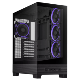 Корпус ASUS A31 PLUS TG ARGB BLACK Micro-ATX/Mini-ITX Fan 4x120mm A31 PLUS/BK/TG/ARGB//