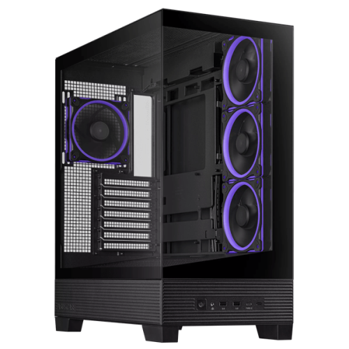 Корпус ASUS A31 PLUS TG ARGB BLACK Micro-ATX/Mini-ITX Fan 4x120mm A31 PLUS/BK/TG/ARGB//