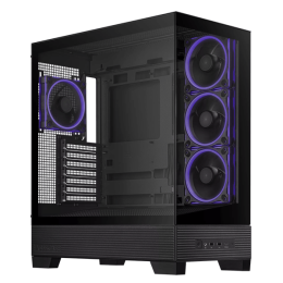 Корпус ASUS A31 PLUS TG ARGB BLACK Micro-ATX/Mini-ITX Fan 4x120mm A31 PLUS/BK/TG/ARGB//
