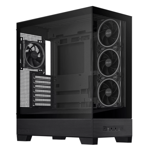 Корпус ASUS A31 PLUS TG ARGB BLACK Micro-ATX/Mini-ITX Fan 4x120mm A31 PLUS/BK/TG/ARGB//