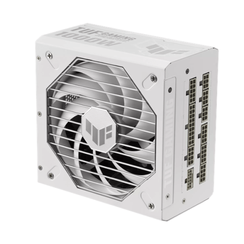 Блок питания ASUS 1000W, TUF Gaming 1000W Gold White Edition, Full Modular, ATX, 80+ GOLD, КПД 92%, Fan 135mm, Белый, TUF-GAMING-1000G-WHITE