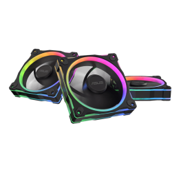 Вентилятор для корпуса ASUS PRIME MR120 FAN ARGB BLACK 3IN1 120x120x28 MR120-1/BK/3 IN 1//