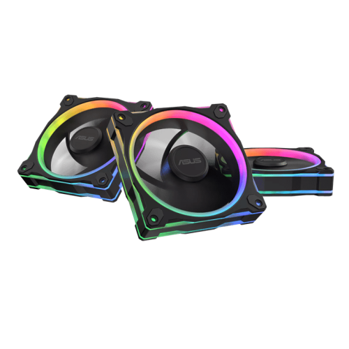 Вентилятор для корпуса ASUS PRIME MR120 FAN ARGB BLACK 3IN1 120x120x28 MR120-1/BK/3 IN 1//