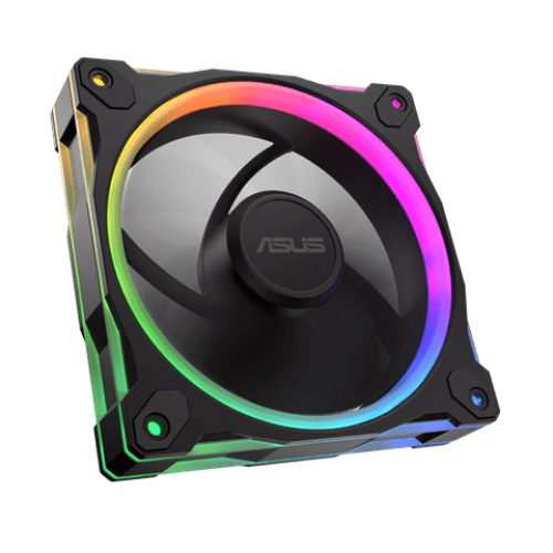 Вентилятор для корпуса ASUS PRIME MR120 FAN ARGB BLACK 3IN1 120x120x28 MR120-1/BK/3 IN 1//