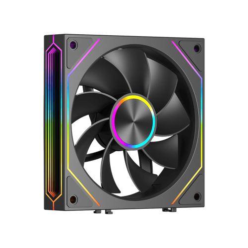 Вентилятор для корпуса PCCooler F3 X120R ARGB BK Reverse Blade 1x(120x120x25mm) 800-1800RPM 54CFM Black